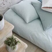 Vandyck satijnen dekbedovertrek vintage greeen 2