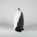 donker witte satijnen kussensloop Yumeko