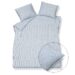 Vandyck pure 34 faded denim satijnen dekbedovertrek