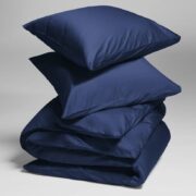 Yumeko overtrek satijn donker blauw 1
