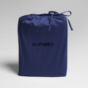 Yumeko overtrek satijn donker blauw 4