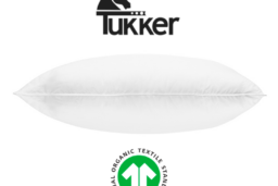 Tukker 3-chamber pillow premium with GOTS ticking